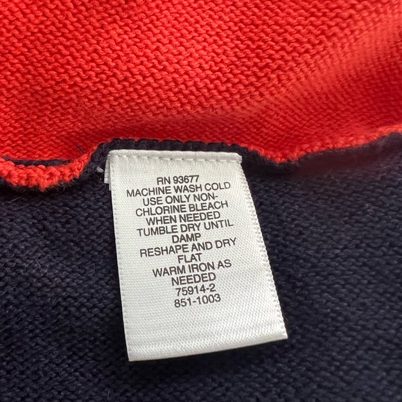 NEW Liz Claiborne 3/4 Sleeve 100% Cotton Sweater; Size Small - Picture 5 of 5